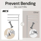 Free Standing Towel Holder Rail with Swivel Arms