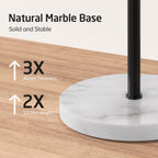 Free Standing Towel Holder Rail with Swivel Arms