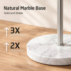 Free Standing Towel Holder Rail with Swivel Arms