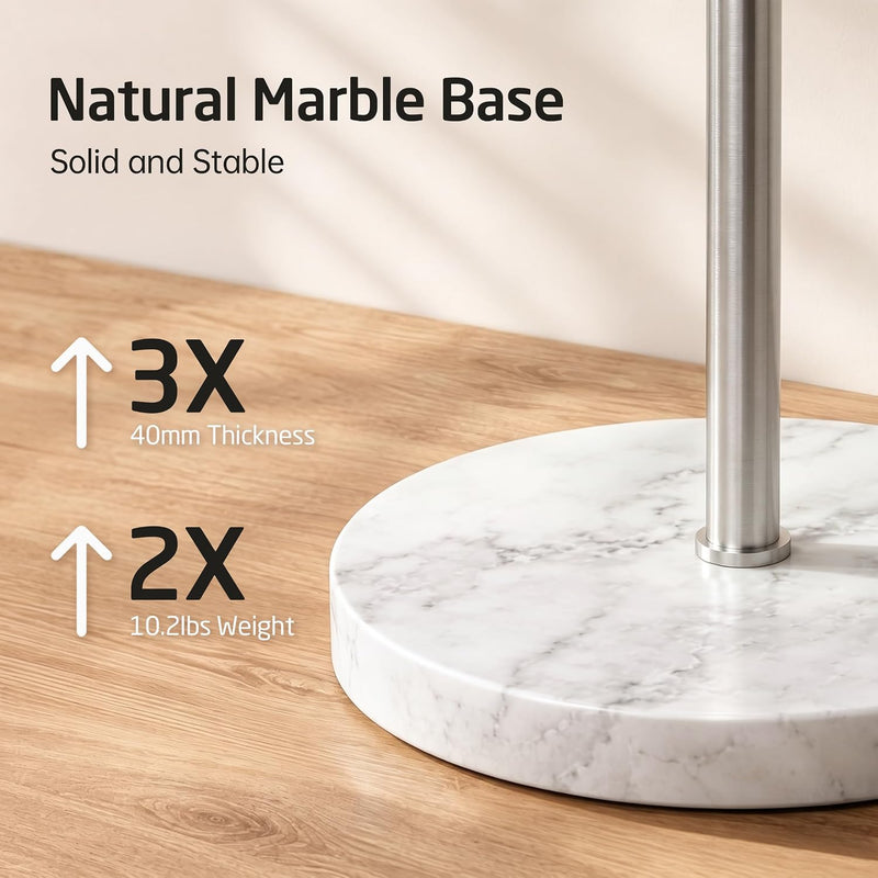 Free Standing Towel Holder Rail with Swivel Arms