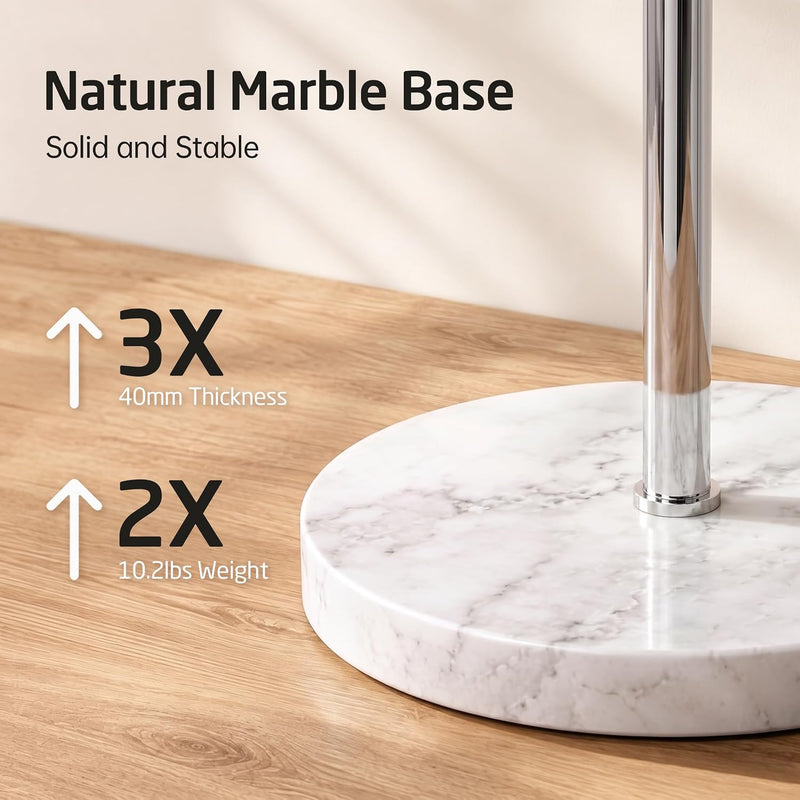 Free Standing Towel Holder Rail with Swivel Arms