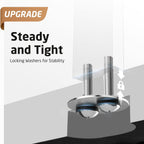 Free Standing Towel Rail 2-Tier Rack Stand