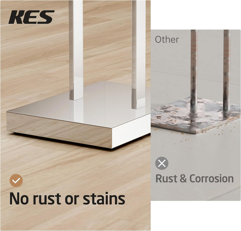 Free Standing Towel Rail 2-Tier Rack Stand