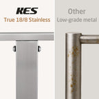 Free Standing Towel Rail 2-Tier Rack Stand