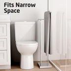 Free Standing Towel Rail 2-Tier Rack Stand