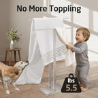 Free Standing Towel Rail 2-Tier Rack Stand