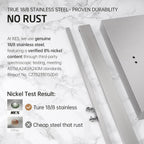 Free Standing Towel Rail 2-Tier Rack Stand