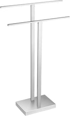 Free Standing Towel Rail Bathroom Holder Floor Rack