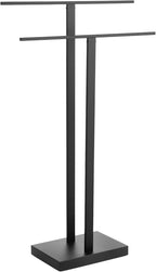 Free Standing Towel Rail Bathroom Holder Floor Rack