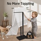 Free Standing Towel Rail Bathroom Holder Floor Rack