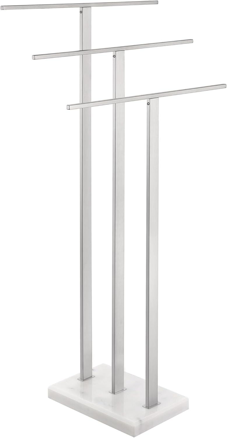 Free Standing Towel Rail for Bathroom Stand 2-Tier