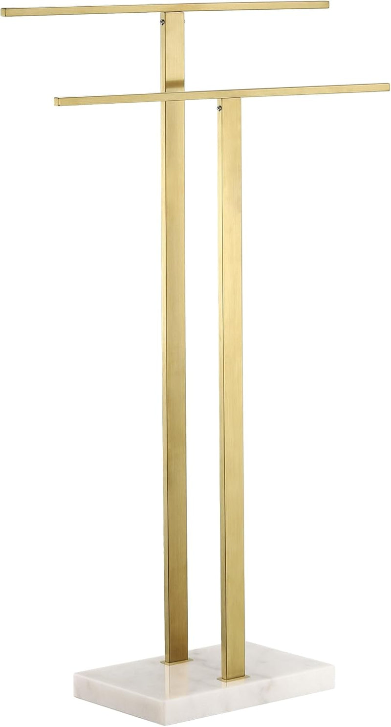 Free Standing Towel Rail for Bathroom Stand 2-Tier