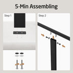 Free Standing Towel Rail for Bathroom Stand 2-Tier