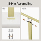 Free Standing Towel Rail for Bathroom Stand 2-Tier
