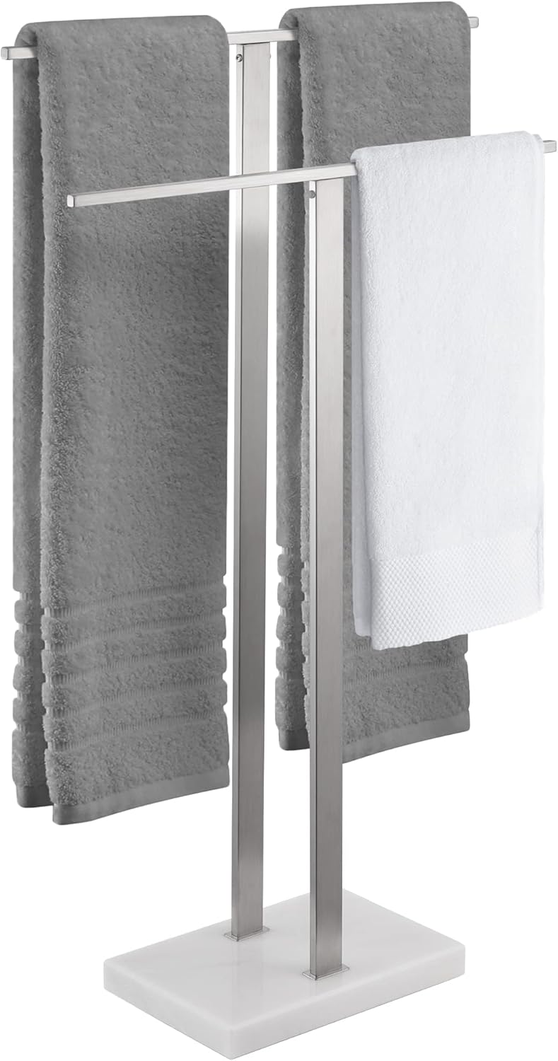 Free Standing Towel Rail for Bathroom Stand 2-Tier
