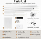 Free Standing Towel Rail for Bathroom Stand 2-Tier