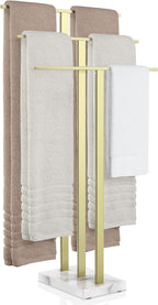 Free Standing Towel Rail for Bathroom Stand 2-Tier