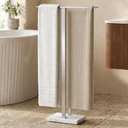 Free Standing Towel Rail for Bathroom Stand 2-Tier