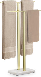 Free Standing Towel Rail for Bathroom Stand 2-Tier
