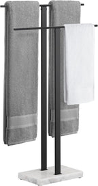 Free Standing Towel Rail for Bathroom Stand 2-Tier