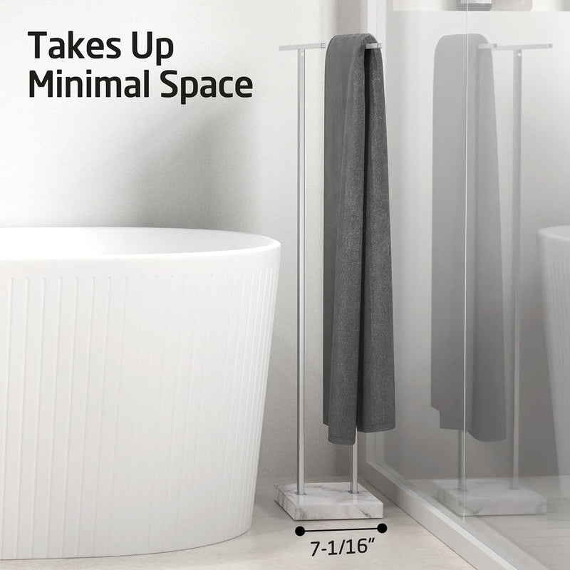 Free Standing Towel Rail for Bathroom Stand 2-Tier