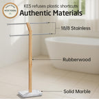 Free Standing Towel Rail for Bathroom Width Adjustable