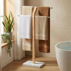 Free Standing Towel Rail for Bathroom Width Adjustable