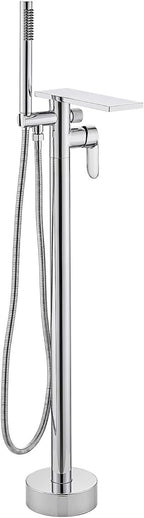 Free Standing Tub Taps Floor Mount Freestanding Bath
