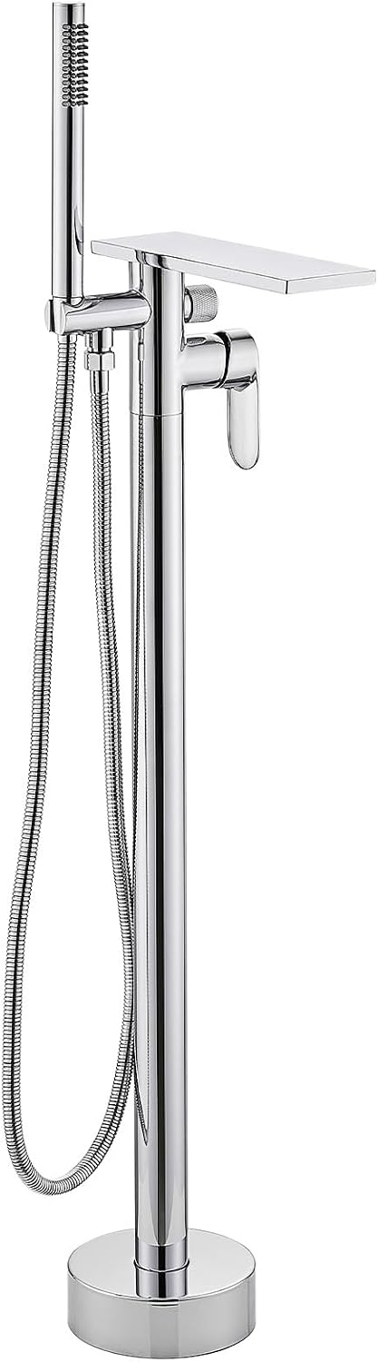 Free Standing Tub Taps Floor Mount Freestanding Bath