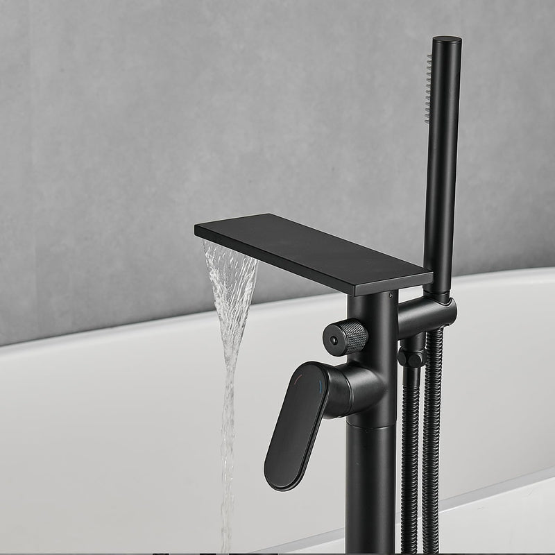 Free Standing Tub Taps Floor Mount Freestanding Bath