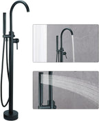 Free Standing Tub Taps Floor Mount Freestanding Bath
