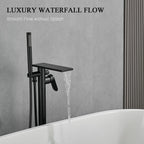 Free Standing Tub Taps Floor Mount Freestanding Bath