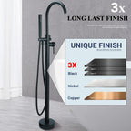 Free Standing Tub Taps Floor Mount Freestanding Bath