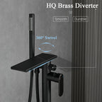 Free Standing Tub Taps Floor Mount Freestanding Bath