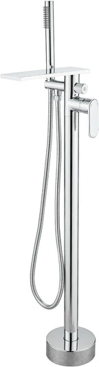 Freestanding Bath Shower Mixer Tap Floor Mounted Tub