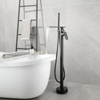 Freestanding Bath Shower Mixer Tap Floor Mounted Tub