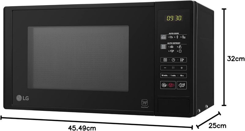 Freestanding Microwave Oven 20L Capacity 700W Power 455