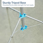 Freestanding Portable Rotary Airer Washing Line