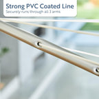 Freestanding Portable Rotary Airer Washing Line