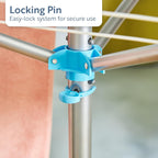 Freestanding Portable Rotary Airer Washing Line