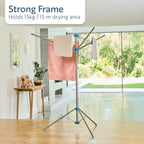 Freestanding Portable Rotary Airer Washing Line