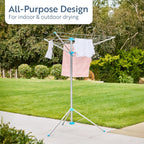 Freestanding Portable Rotary Airer Washing Line