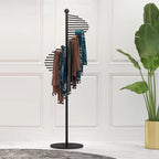 Freestanding Scarf Display Rack Metal Racks Spiral Holder