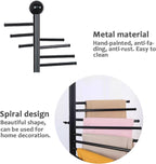 Freestanding Scarf Display Rack Metal Racks Spiral Holder