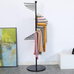 Freestanding Scarf Display Rack Metal Racks Spiral Holder