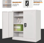 Frideko Lockable Metal Cupboard