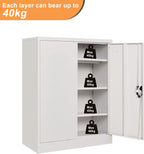 Frideko Lockable Metal Cupboard
