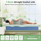 Frideko Mattress Medium Firm Hybrid Pocket