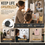 Fridge Magnets Disc for Crafts Ceramic Magnet (20 Pack)