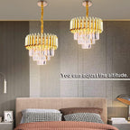 20 Inch Crystal Chandelier Ceiling and Flush Mount